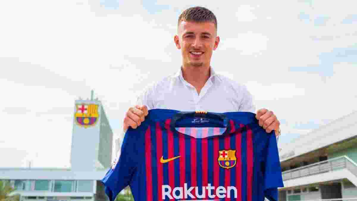 Барселона подписала сына агента Френки де Йонга