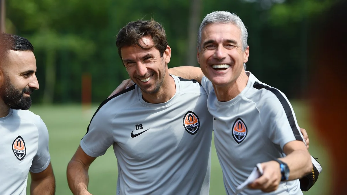 Даріо Срна та Луїш Каштру / ФК Шахтар