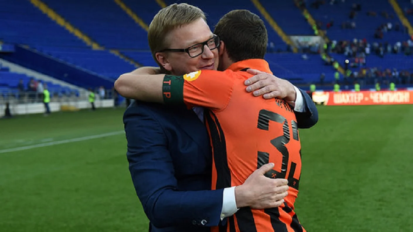 Сергій Палкін і Даріо Срна / Фото прес-служби Шахтаря