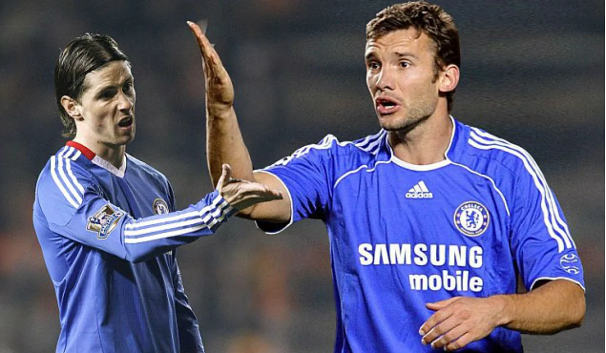 Фернандо Торрес та Андрій Шевченко / фото із соцмереж