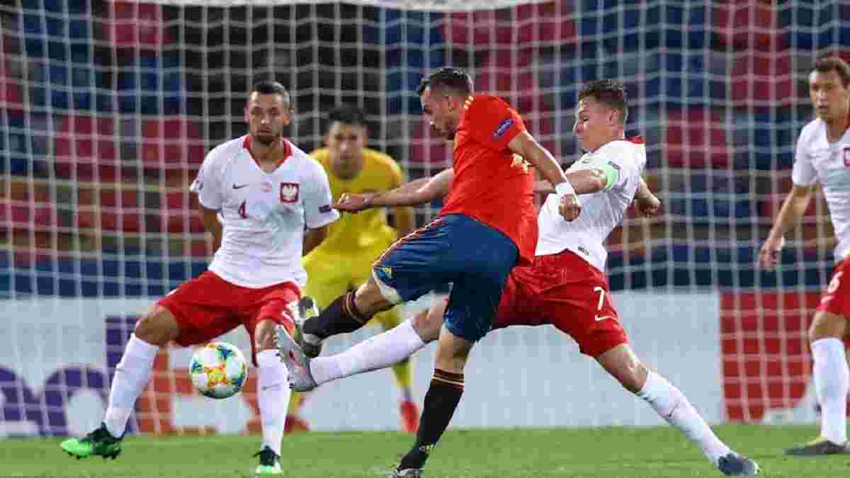 Евро-2019 U-21: Испания уничтожила Польшу и первой вышла в полуфинал, Италия еще сохраняет шансы на плей-офф