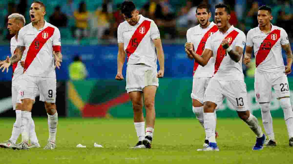 Післяматчева лотерея Уругваю та Перу в огляді матчу 1/4 фіналу Копа Амеріка