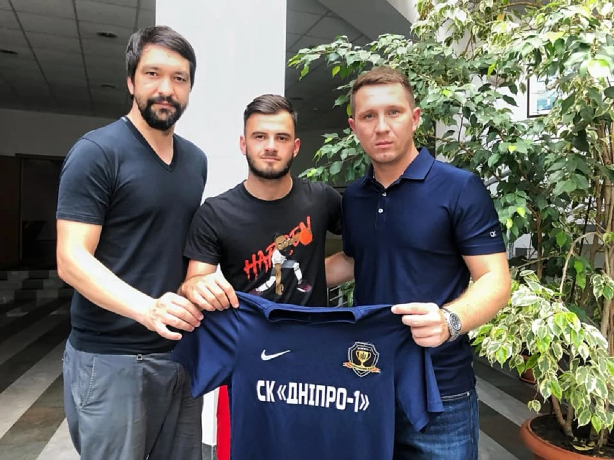 Булеца офіційно став гравцем СК Дніпро-1