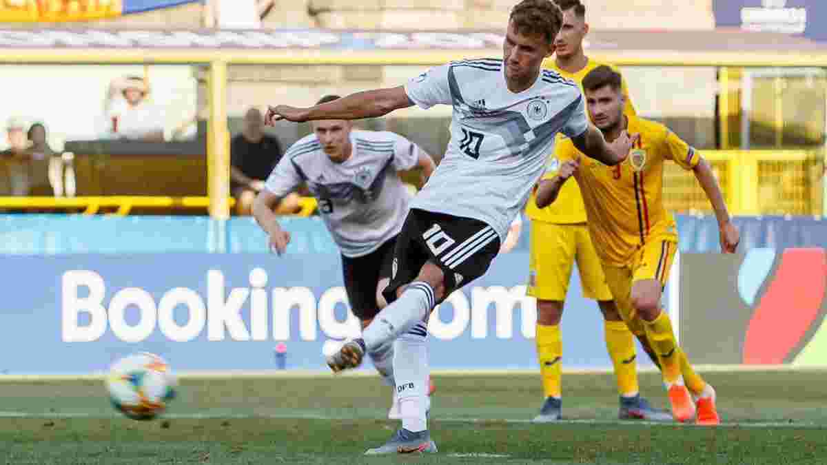 Евро-2019 U-21: Германия в драматичном матче переиграла Румынию и вышла в финал турнира