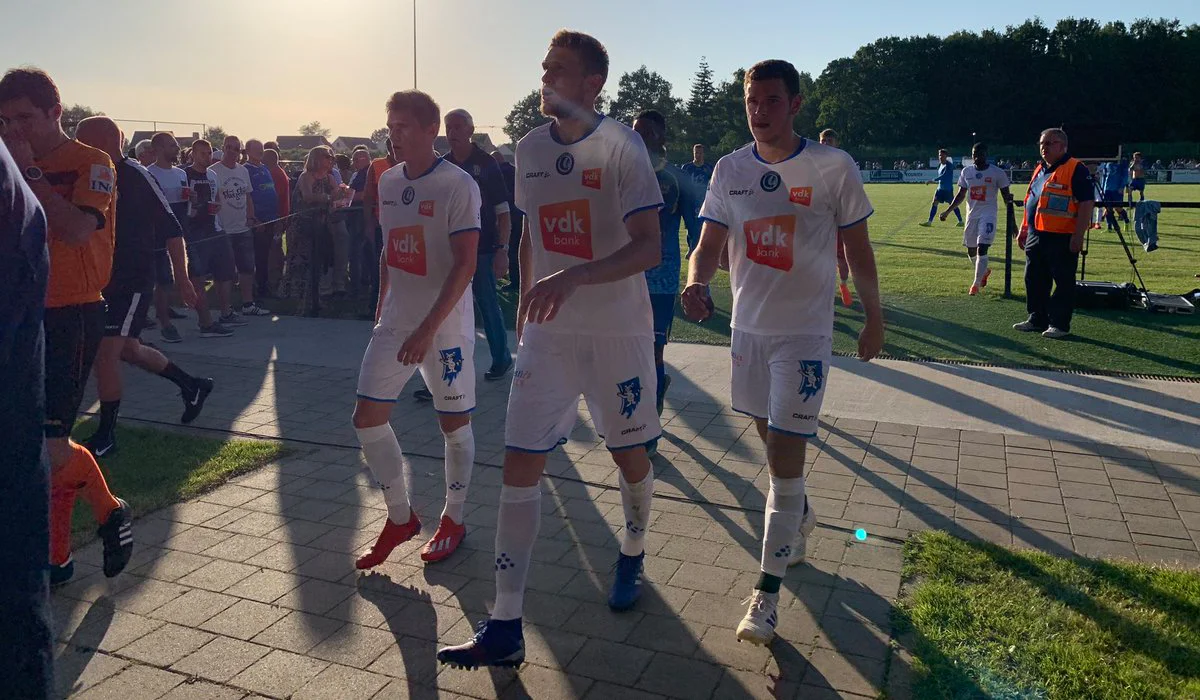 Игроки Гента / твиттер ФК Гент