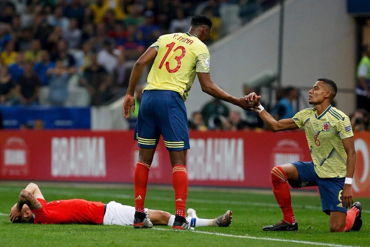 Єррі Міна та Вільям Тесільйо / офіційний твіттер Копа Амеріка