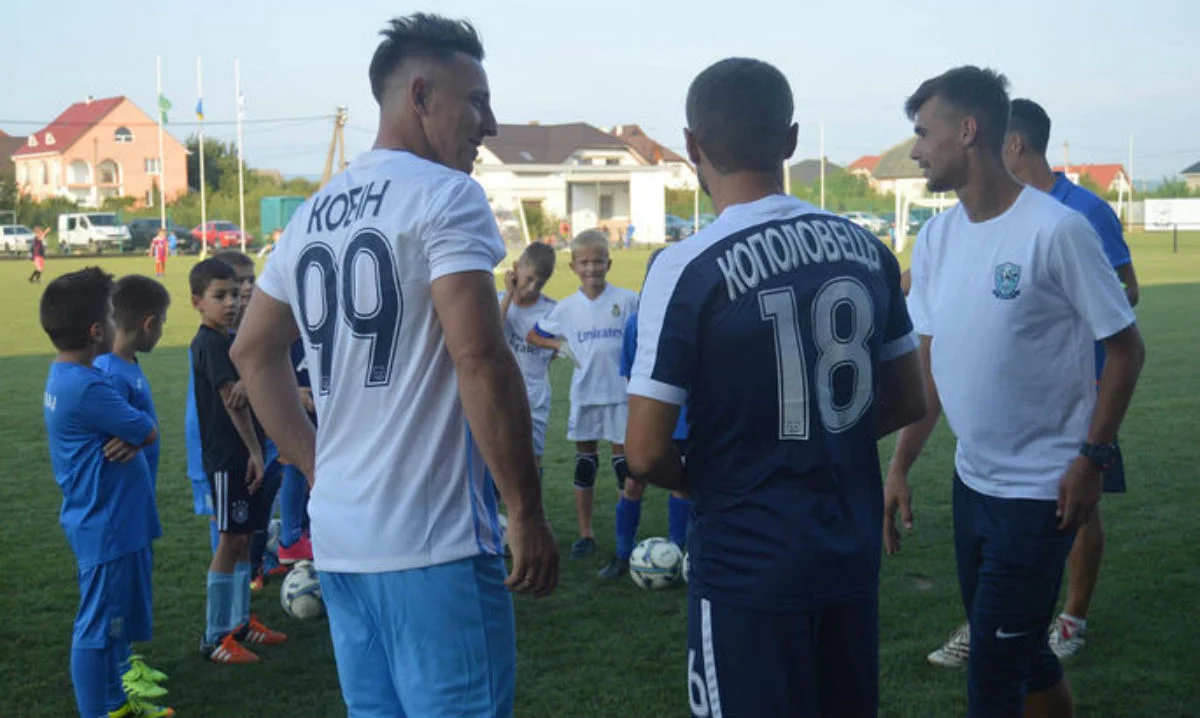 Василь Кобін та Михайло Кополовець / ФК Минай