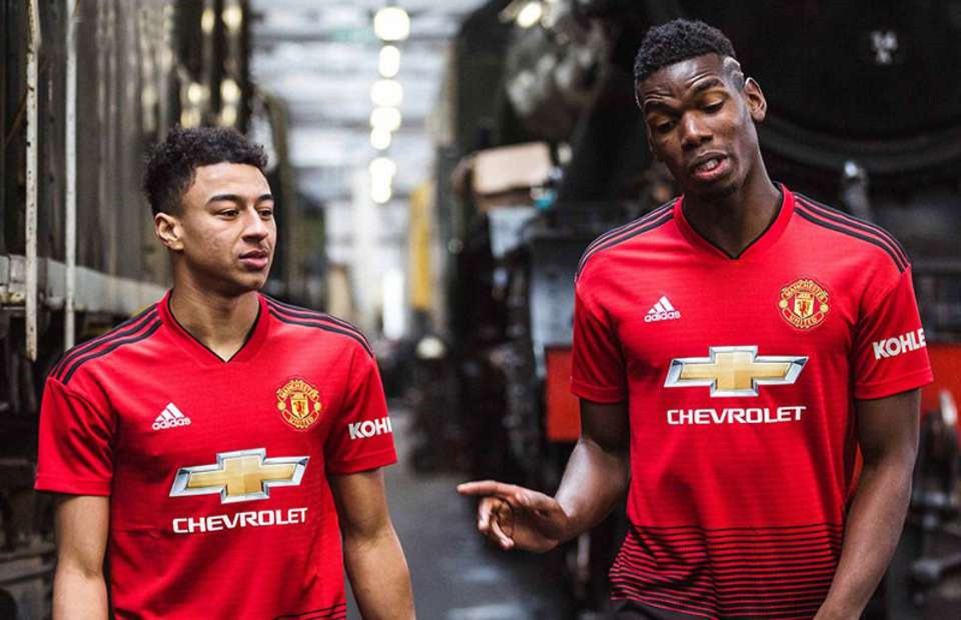 Джесси Лингард и Поль Погба / Фото ФК Манчестер Юнайтед
