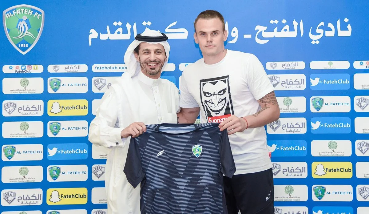 Максим Коваль / Фото ФК Аль-Фатех