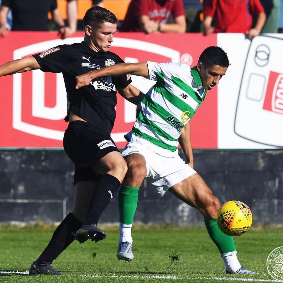 Марьян Швед в товарищеском матче за Селтик