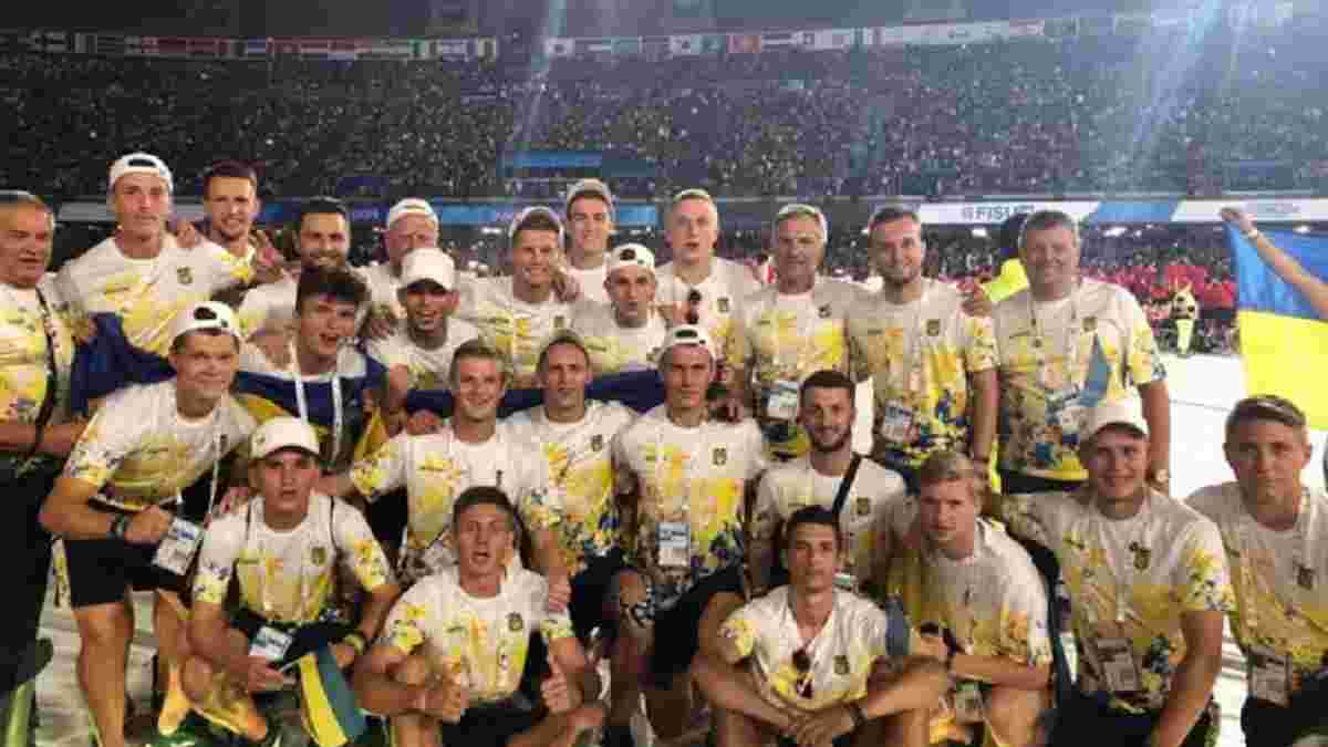Студенческая сборная Украины вырвала победу у Мексики и стала четвертьфиналистом Универсиады