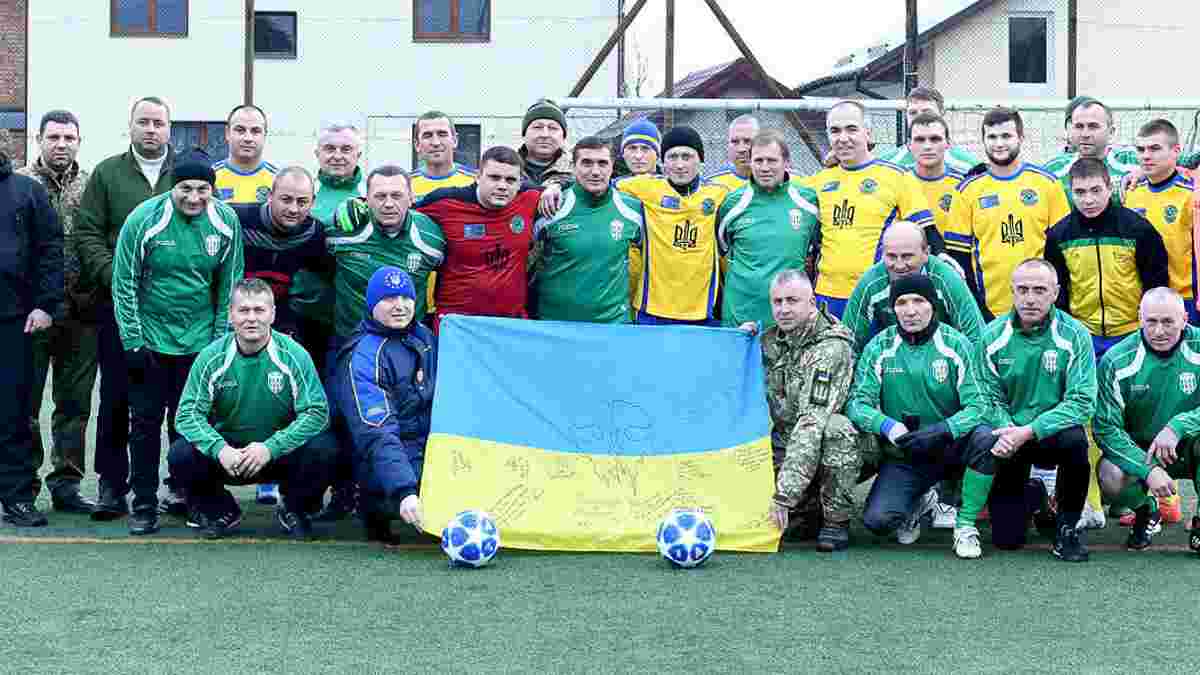 Маркевич, Беланов, Ротань и другие сыграют в матче легенд Карпат против ветеранов сборной Украины