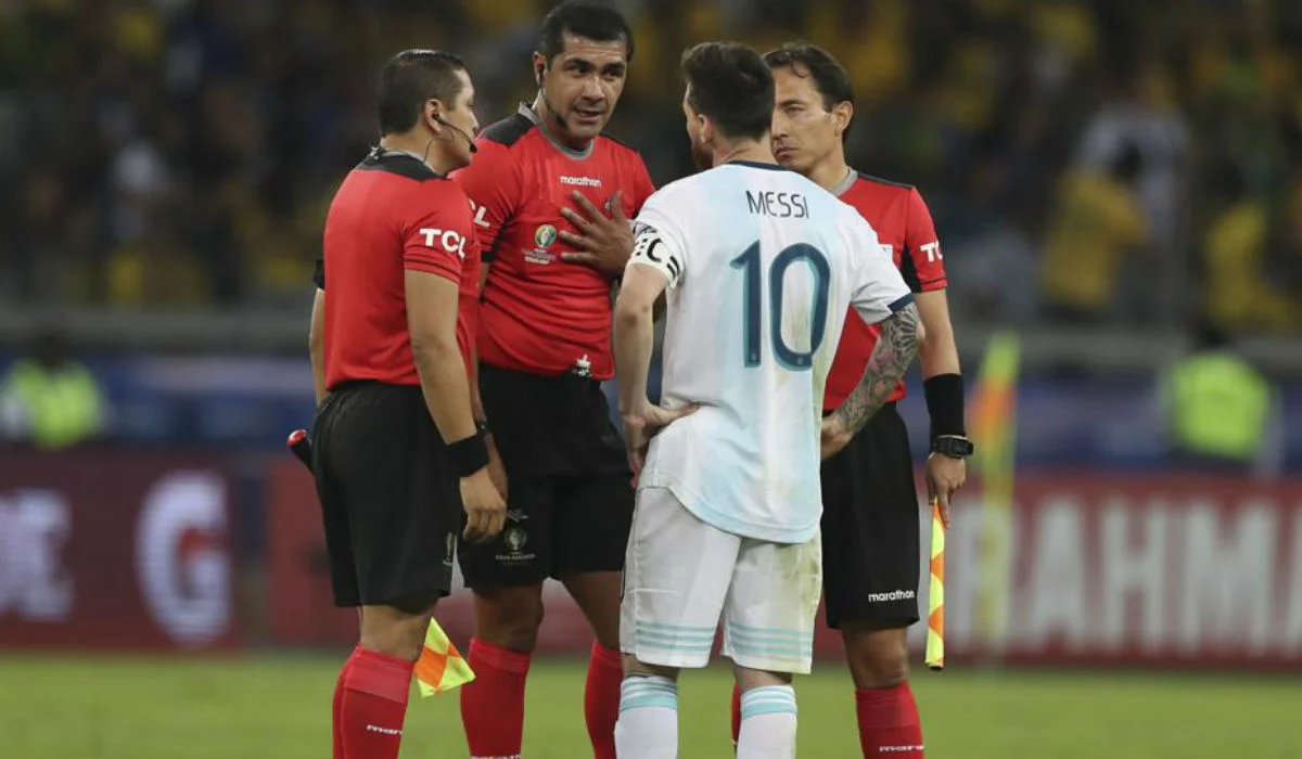 Родди Самбрано после матча Бразилия – Аргентина / TYC Sports