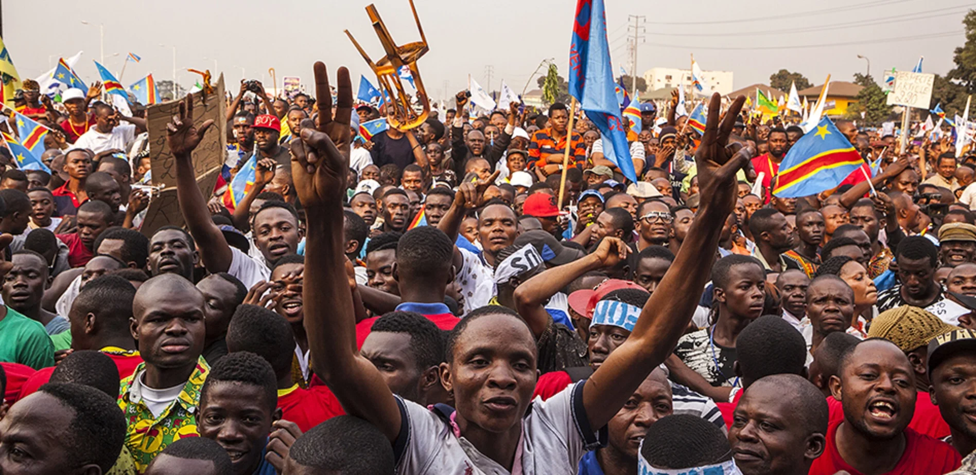 Вболівальники ДР Конго / Фото Slate Afrique