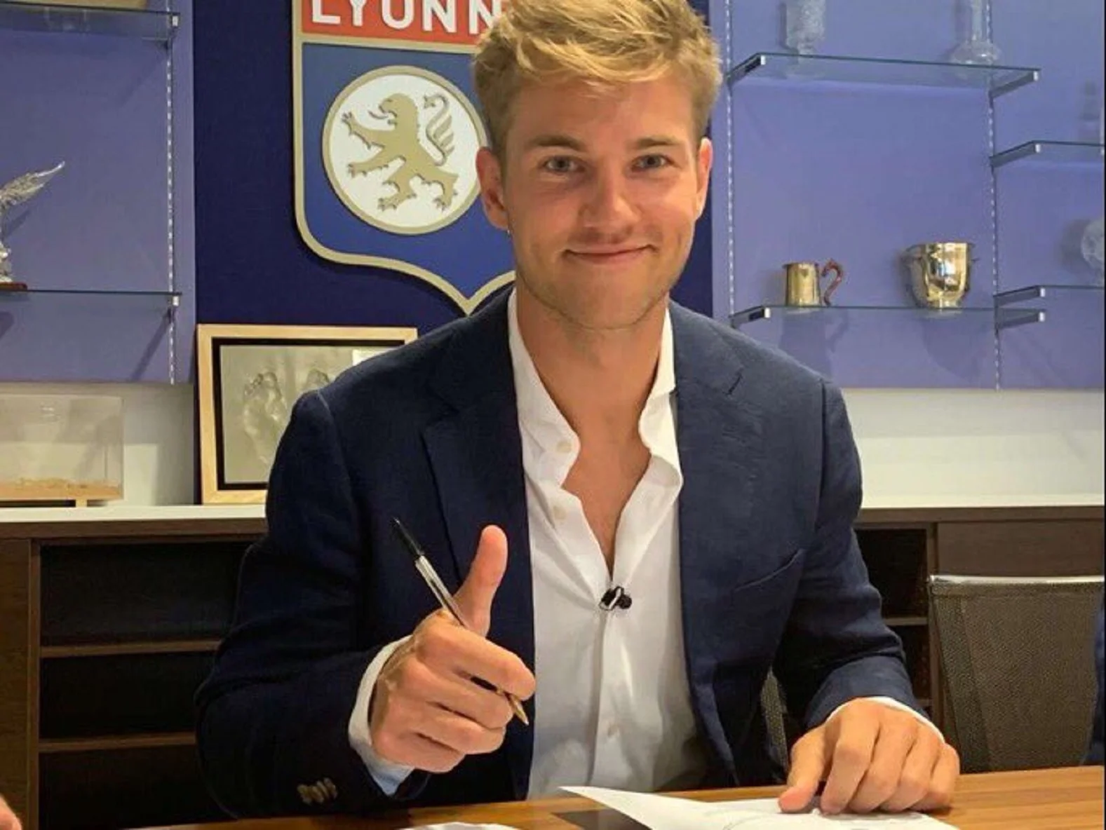 Йоахім Андерсен / Фото ФК Ліон