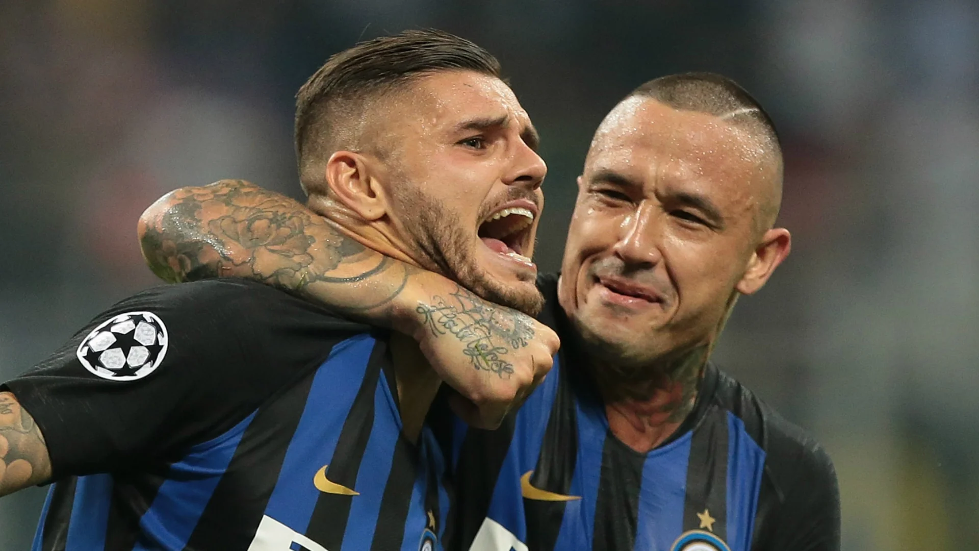 Мауро Ікарді та Раджа Наінгголан / Фото Goal.com