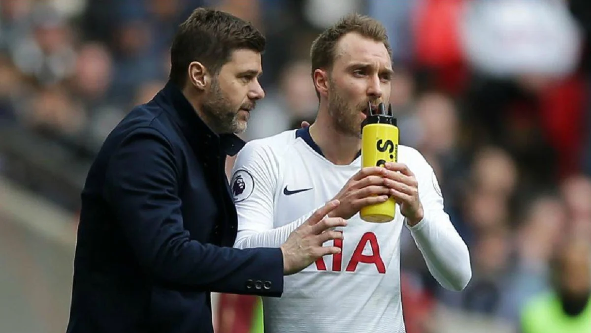 Маурісіо Почеттіно та Крістіан Еріксен / фото із соцмереж