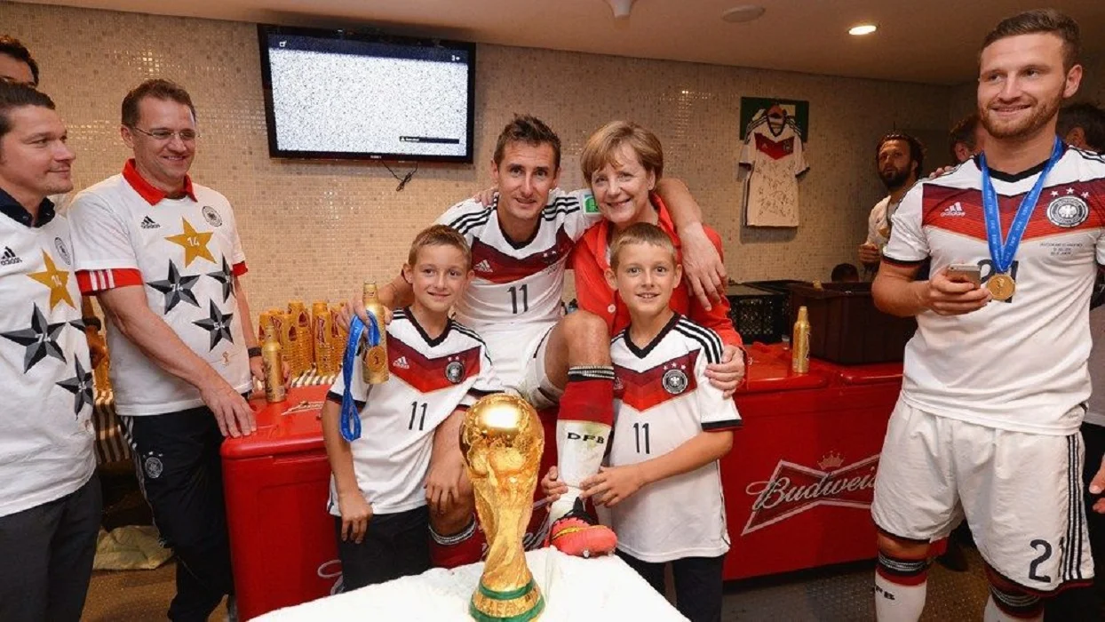 Ангела Меркель, збірна Німеччини і Кубок світу / Фото із відкритих джерел
