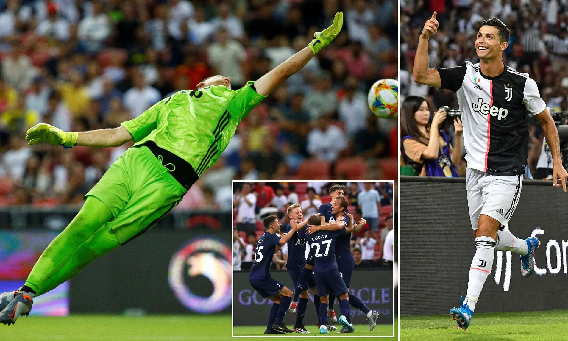 Ювентус – Тоттенхем 21 липня 2019: рахунок і звіт матчу Міжнародного кубка чемпіонів