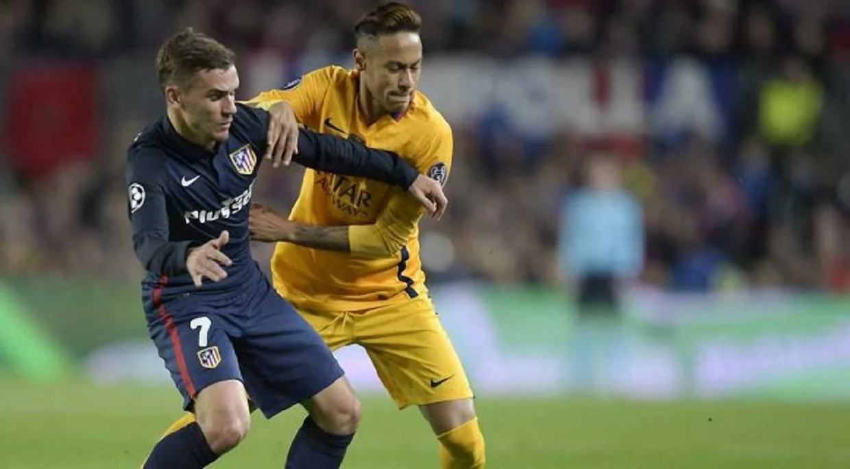 Гризманн и Неймар / Reuters