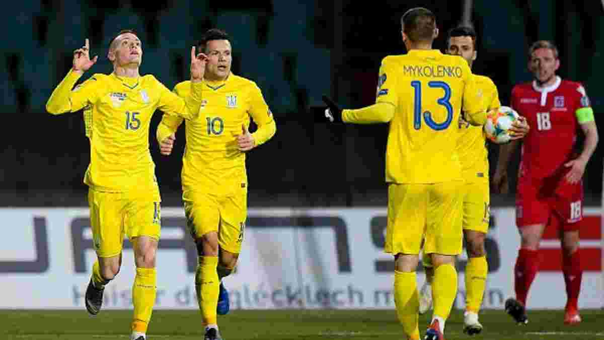 Збірна України потрапила до трійки найкращих у відборі на Євро-2020 за цікавим статистичним показником