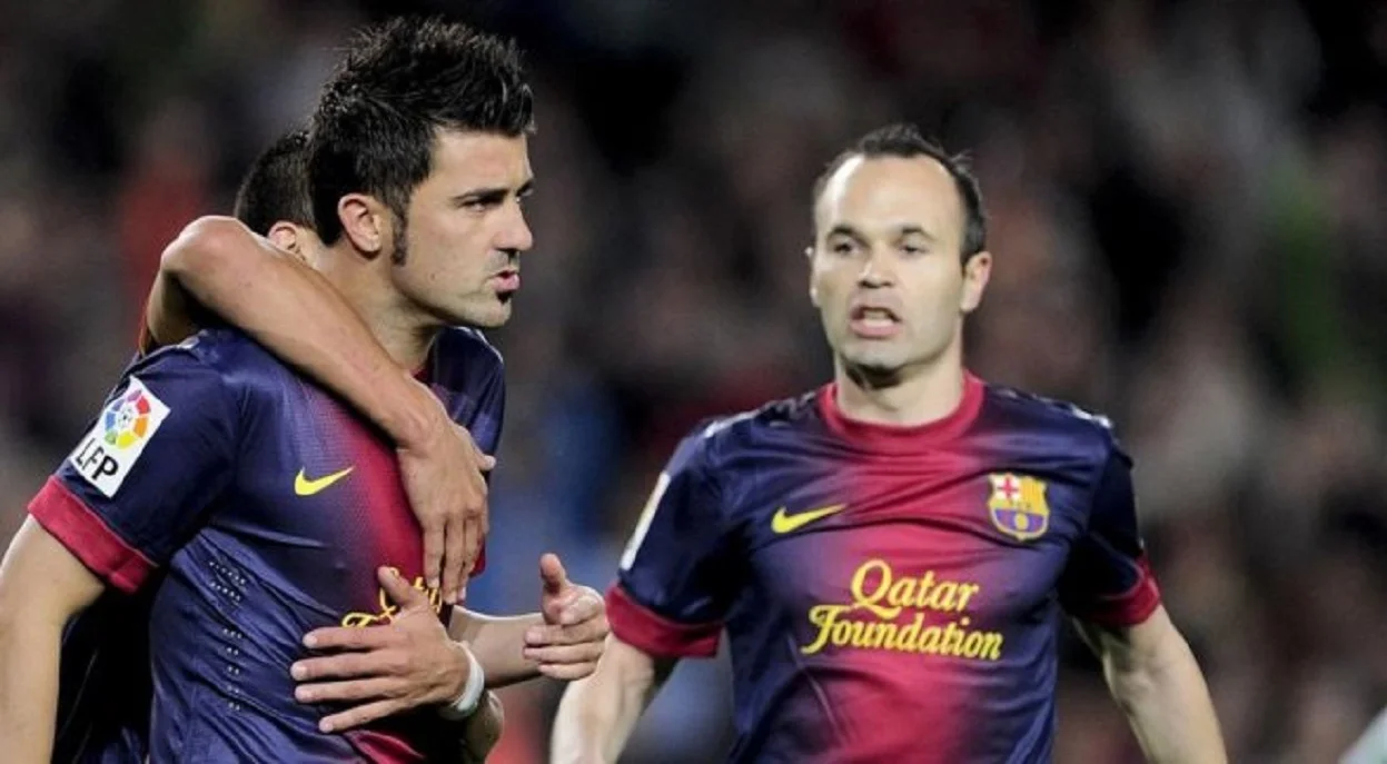 Вілья та Іньєста часів виступів за Барселону / Reuters