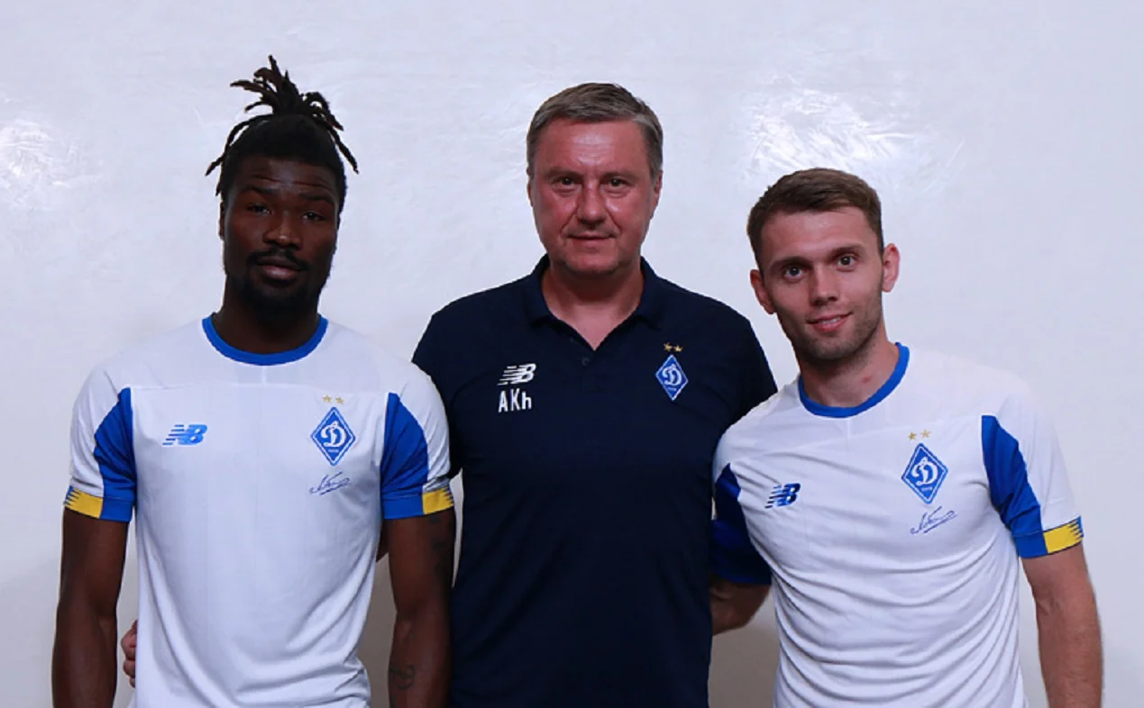 Хацкевич з новачками / Фото Олександра Попова