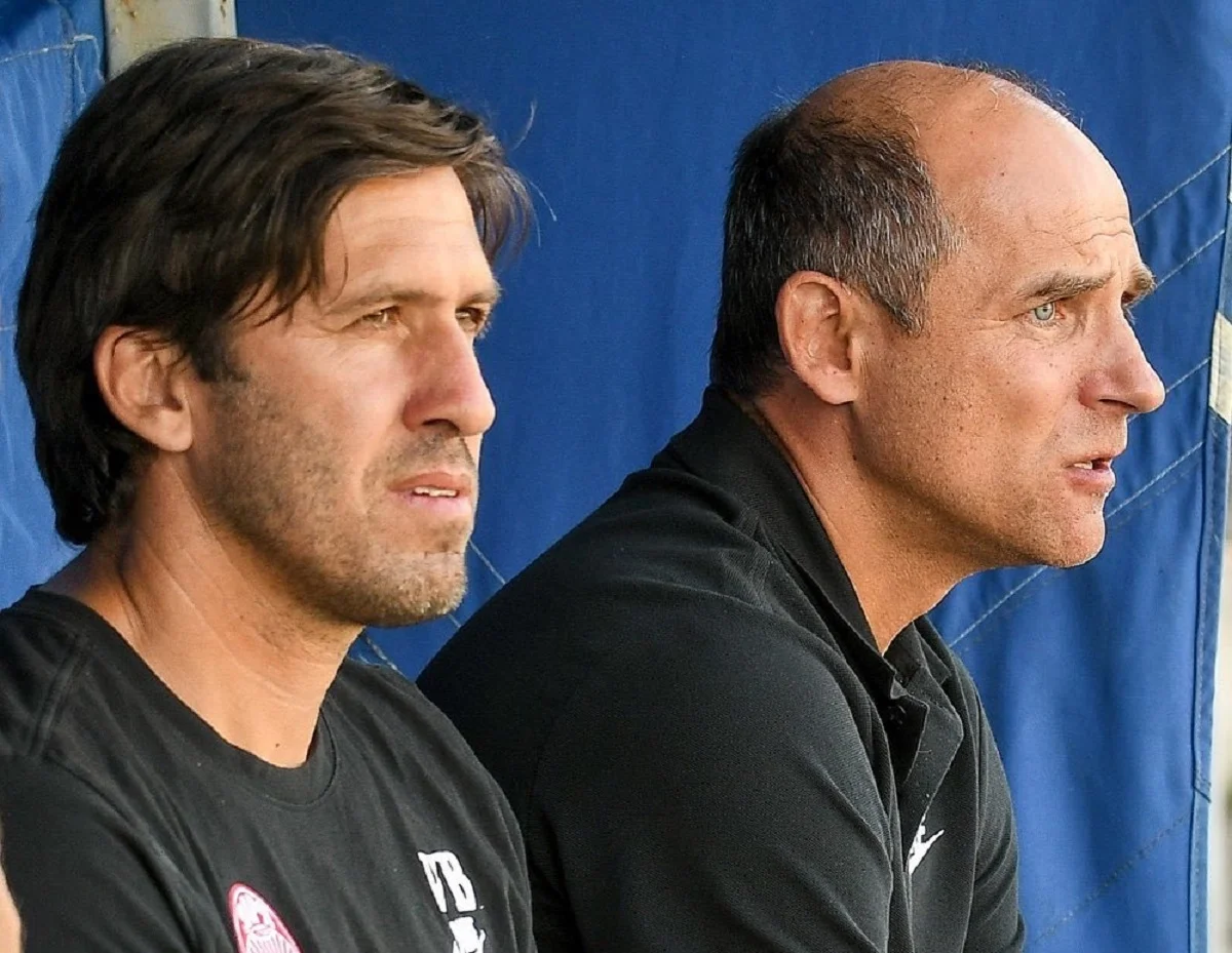 Веселин Атанасов и Виктор Скрипник / фото: Заря