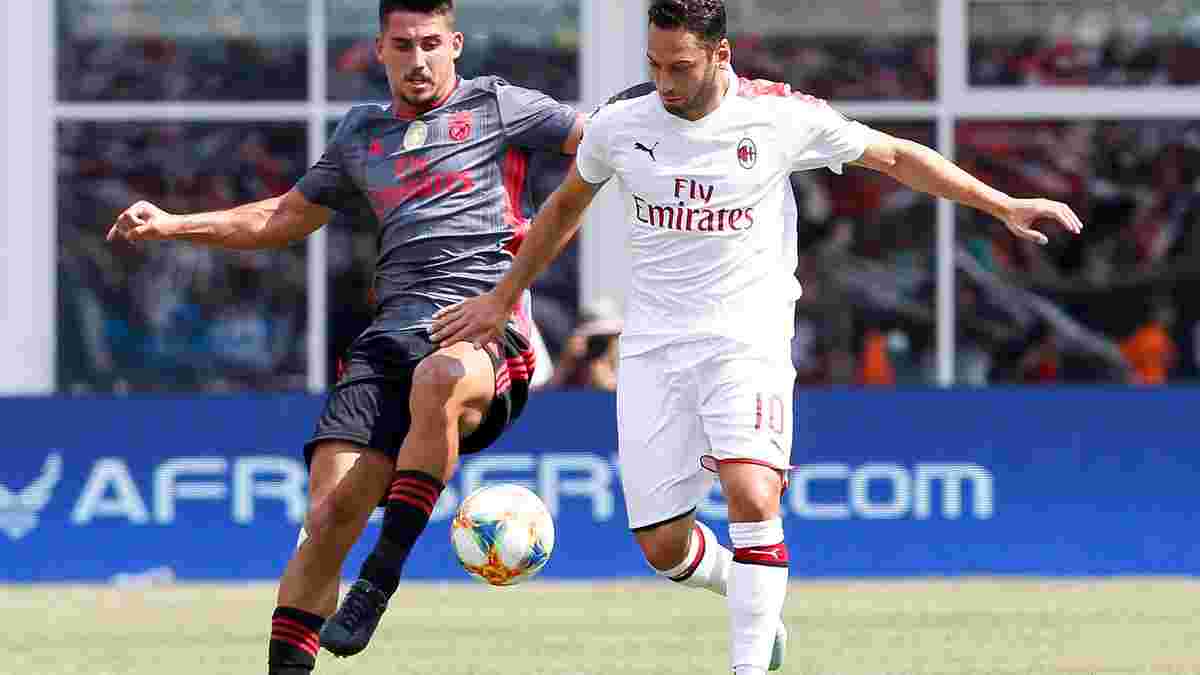 Милан уступил Бенфике в матче Международного кубка чемпионов – итальянцев наказал их бывший игрок
