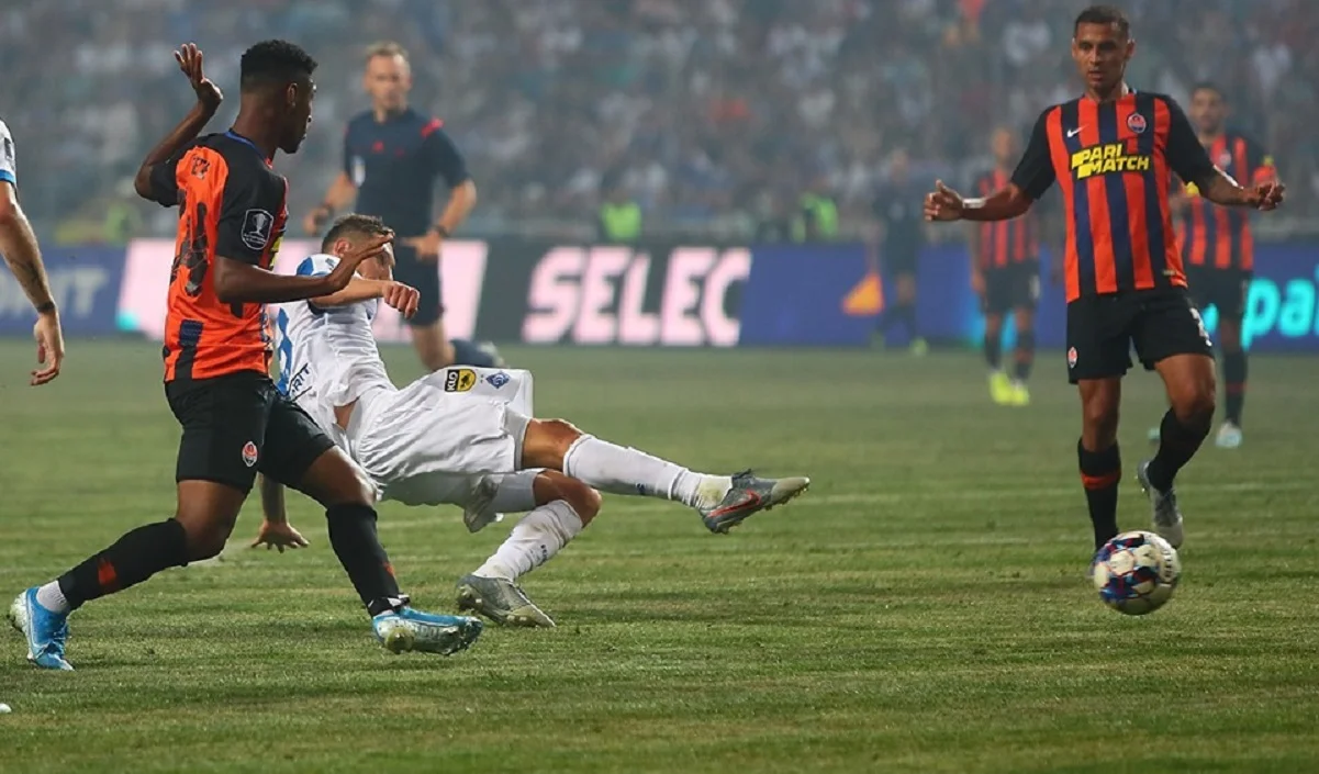 Победный гол Гармаша в ворота Шахтера / Динамо