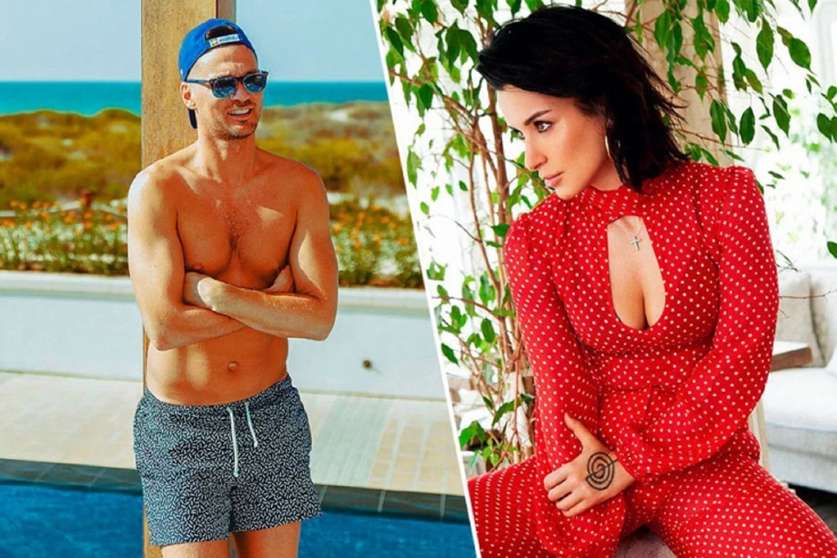 Артем Мілевський та Тіна Канделакі / Фотоколаж championat