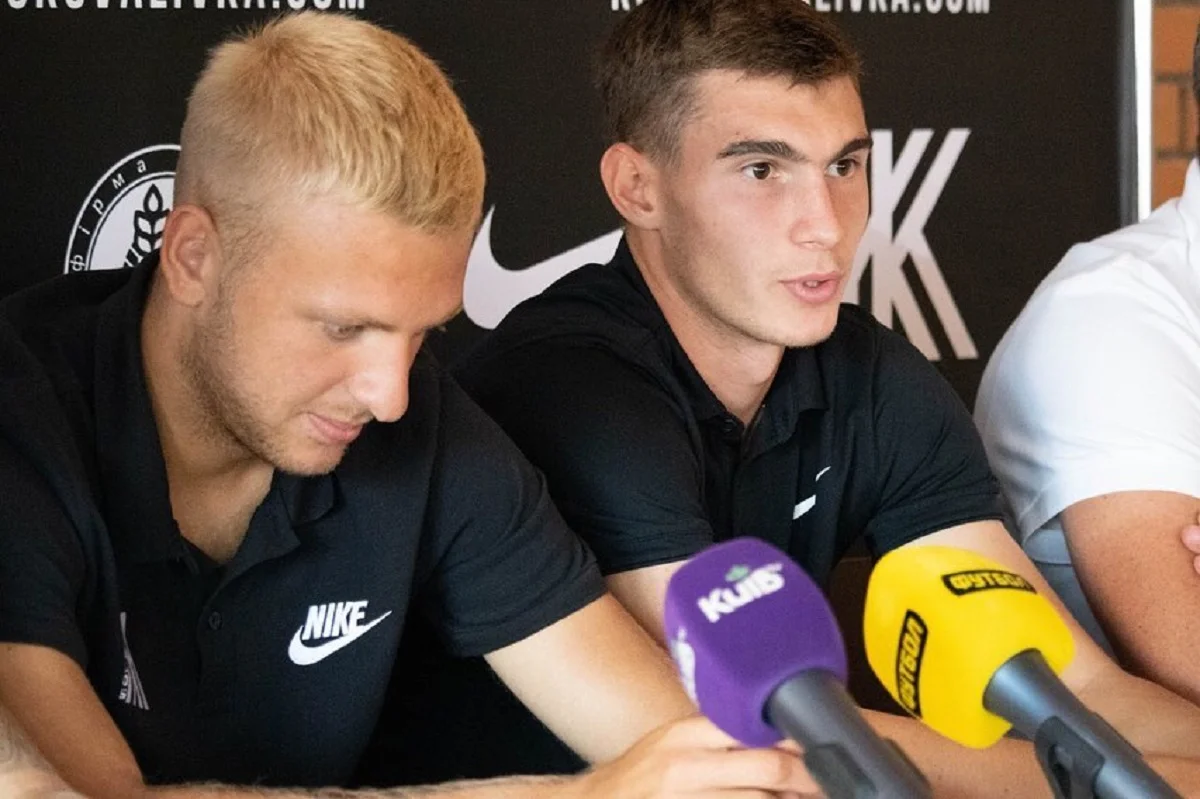 Євген Смирний (праворуч) / фото: Колос