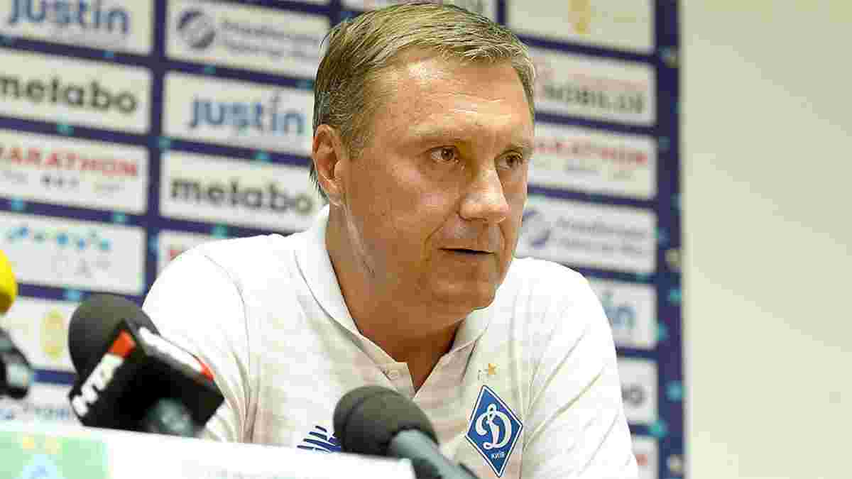 Хацкевич назвал причины невыразительной игры Динамо в матче с Карпатами