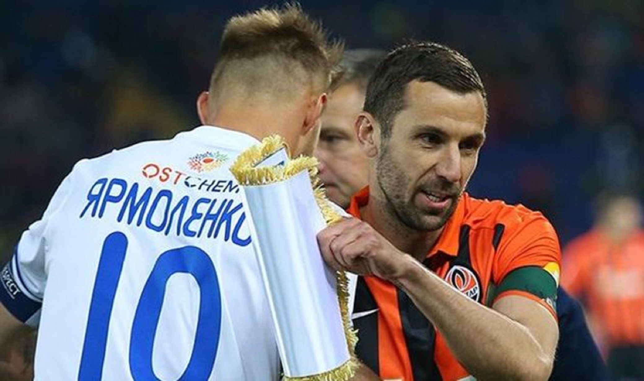 Андрей Ярмоленко и Дарио Срна / Фото ФК Динамо