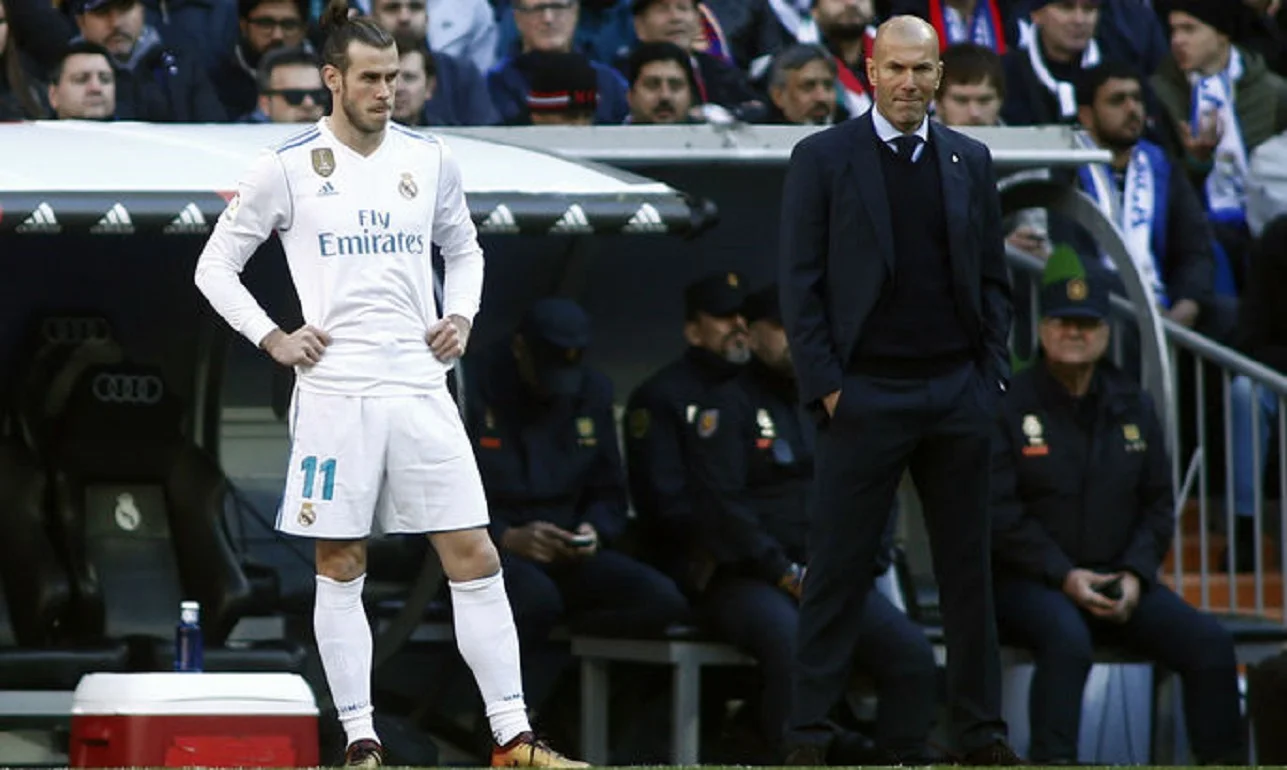 Бейл и Зидан / Reuters