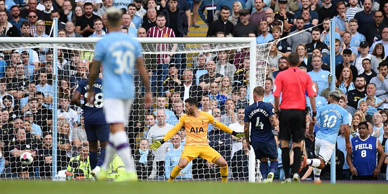 Манчестер Сити – Тоттенхэм – 2:2 – видео голов и обзор матча / твиттер АПЛ