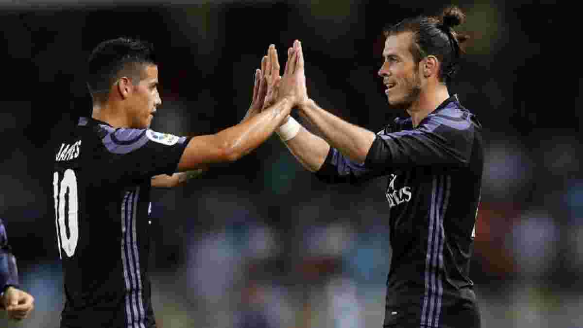 Сельта – Реал: Хамес и Бейл попали в заявку мадридцев на матч 1-го тура Ла Лиги