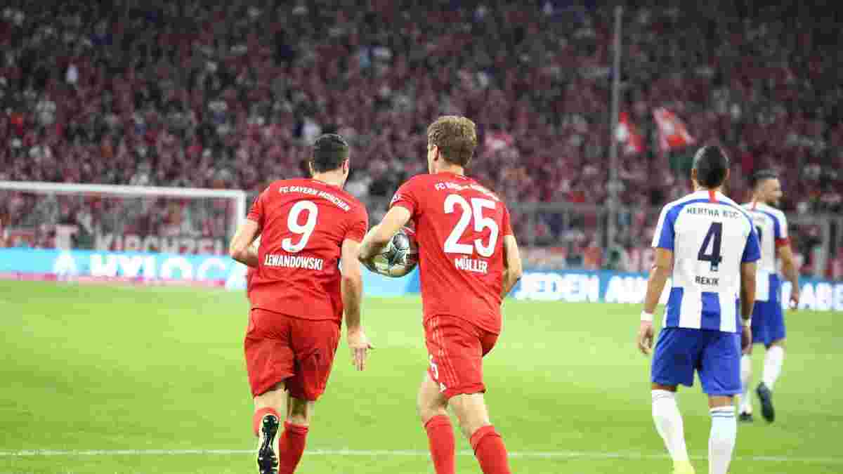 Баварія – Герта – 2:2 – відео голів та огляд матчу