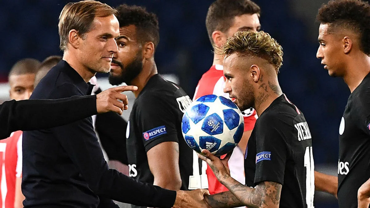 Томас Тухель і Неймар / ФК ПСЖ