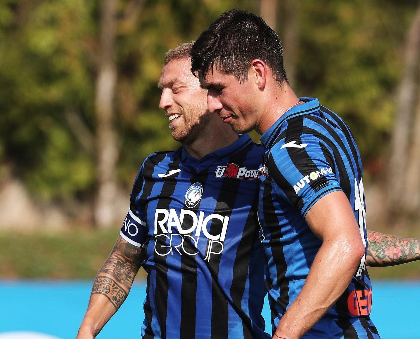 Руслан Маліновський (справа) / Atalanta