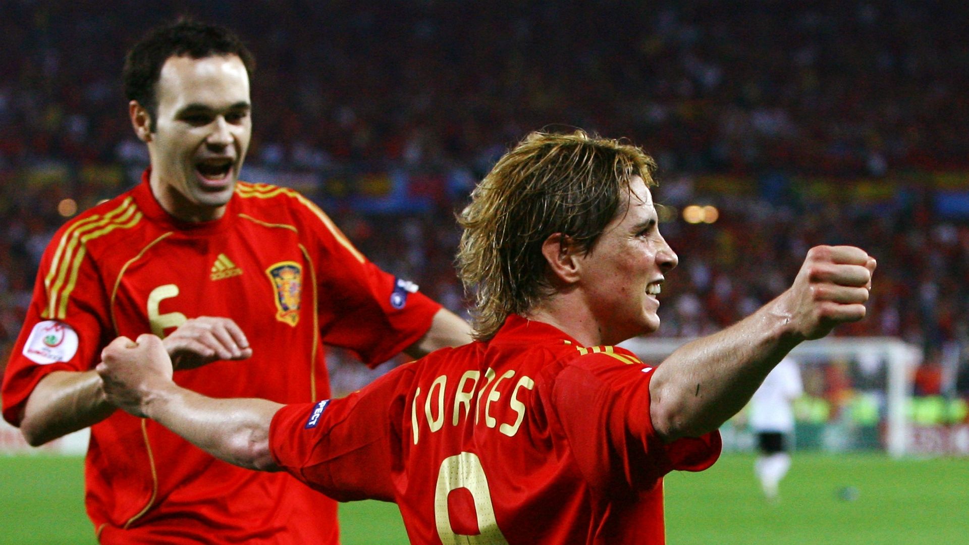 Андрес Іньєста та Фернандо Торрес на Євро-2008 / Fox Sports Asia