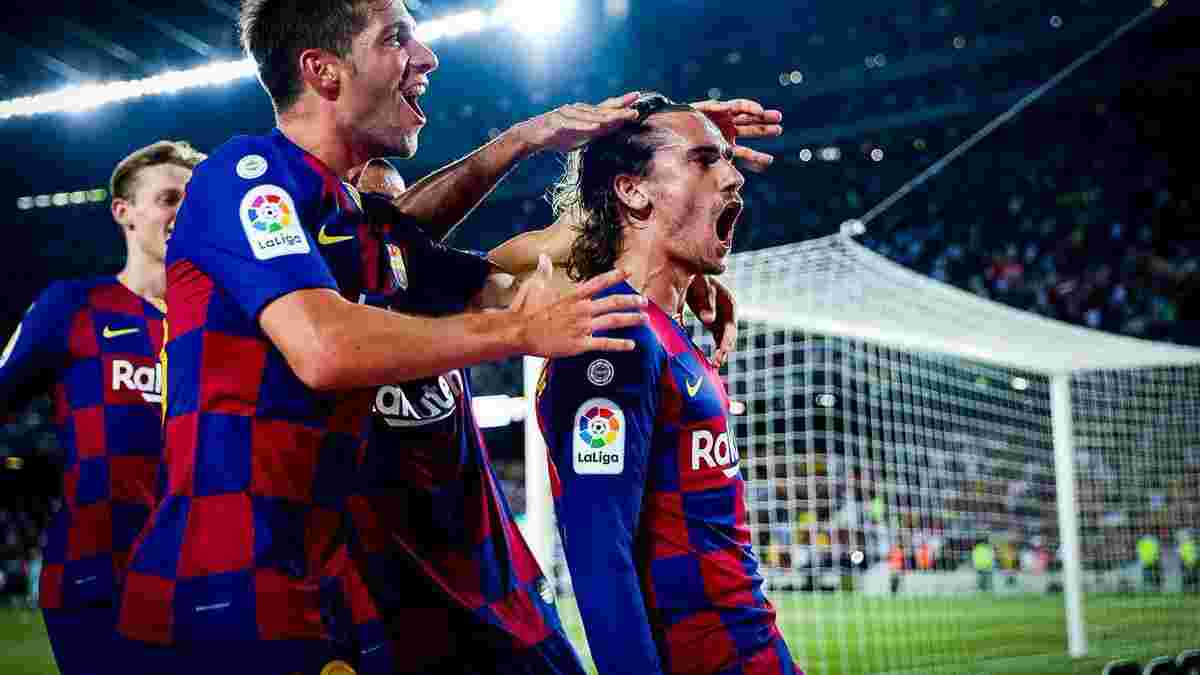 Дебютный дубль Гризманна и феерия голов в видеообзоре матча Барселона – Бетис – 5:2