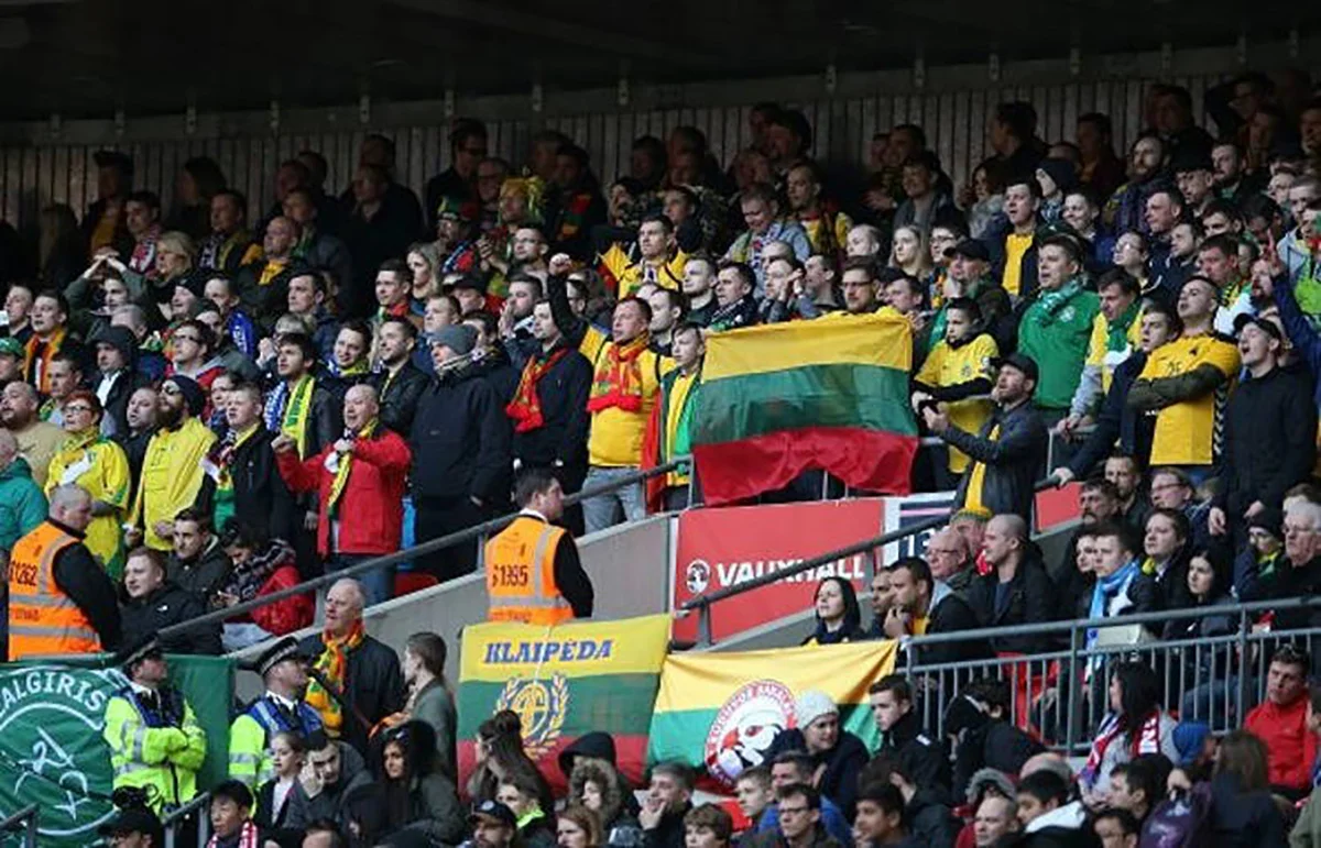 Вболівальники збірної Литви / lff.lt
