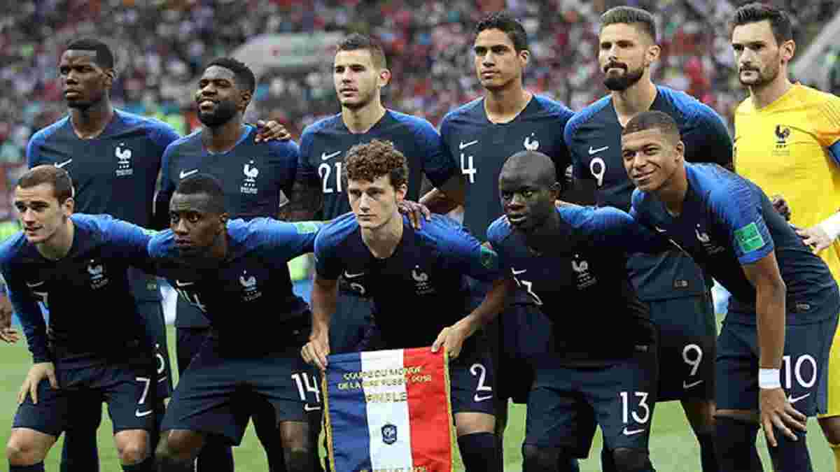 Дешам огласил заявку сборной Франции на матчи против Албании и Андорры
