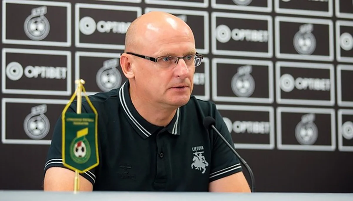 Вальдас Урбонас / офіційний сайт Федерації футболу Литви