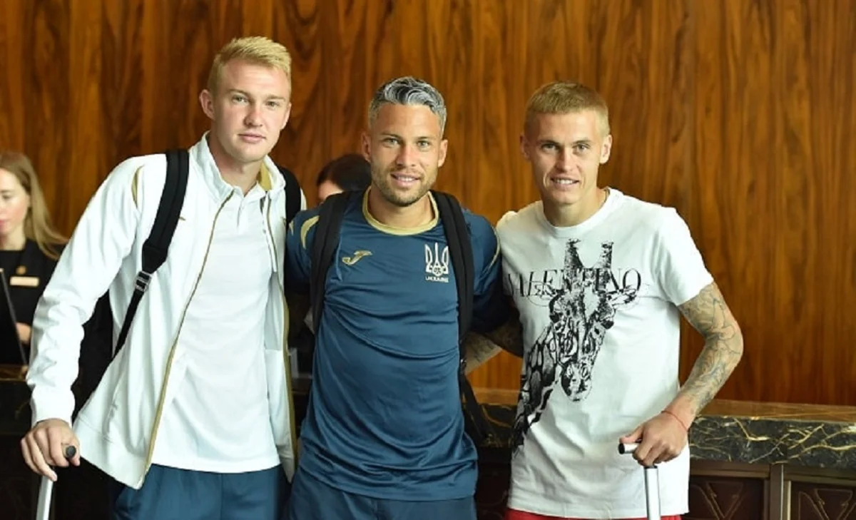 Збірна України зібралась в Києві перед матчами проти Литви та Нігерії / фото: УАФ