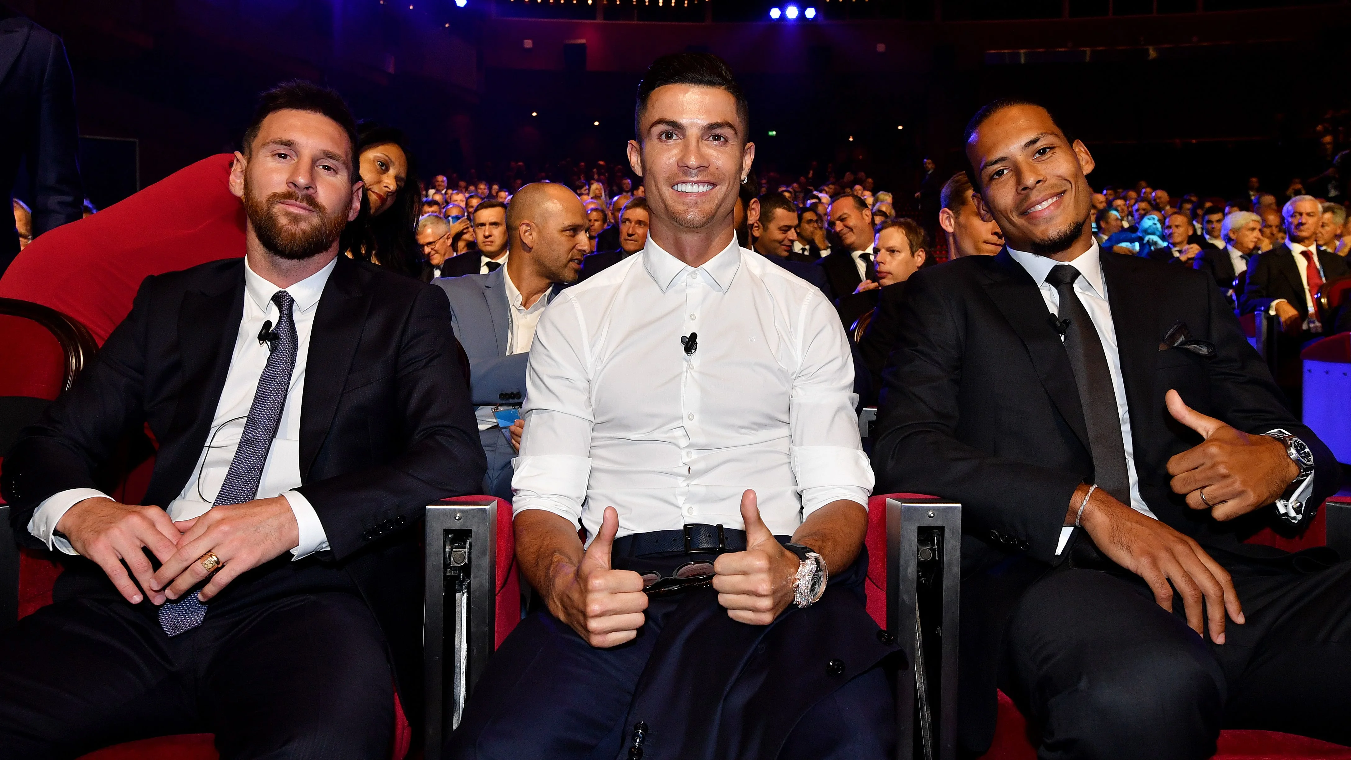 Мессі, Роналду, ван Дейк / фото із соцмереж