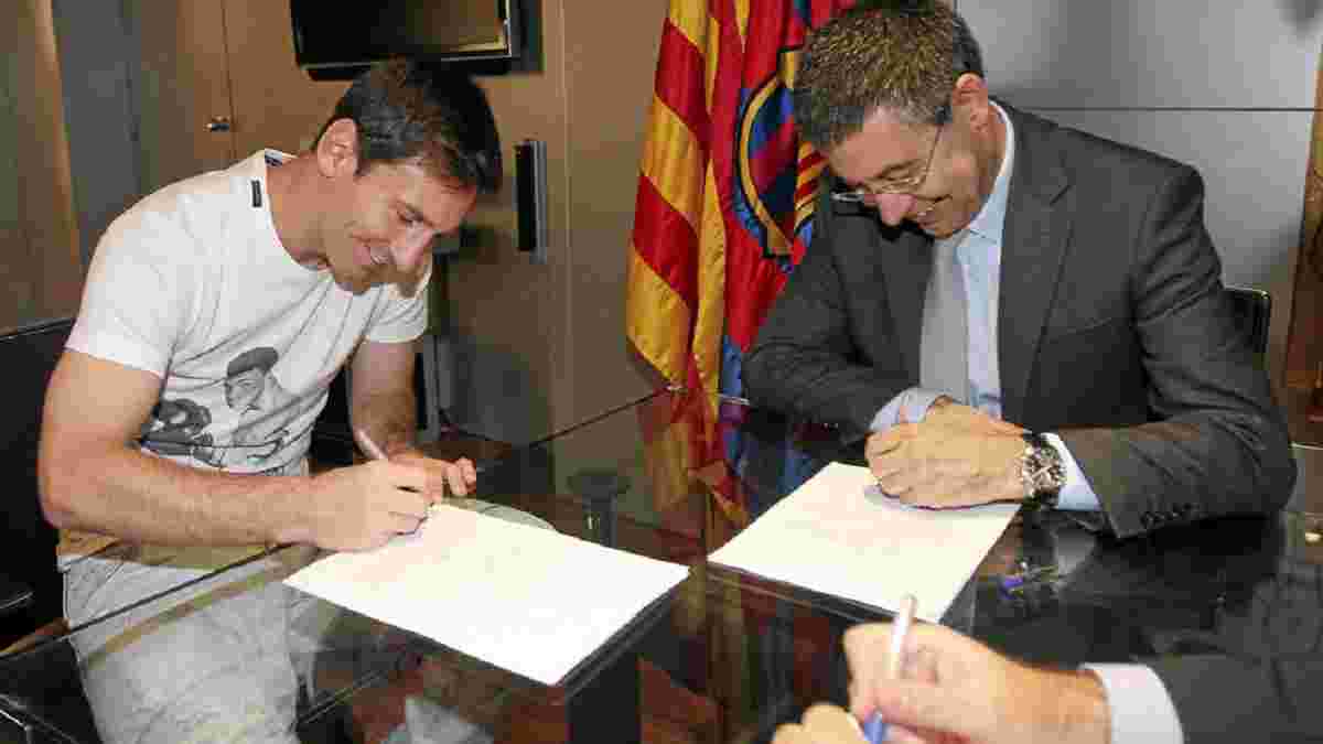 Мессі може сам вирішувати, коли покинути Барселону – особливий пункт контракту аргентинця