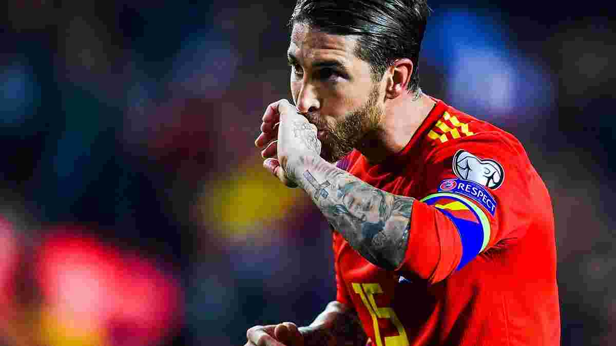 Два вражаючих досягнення Рамоса у відеоогляді матчу Румунія – Іспанія – 1:2
