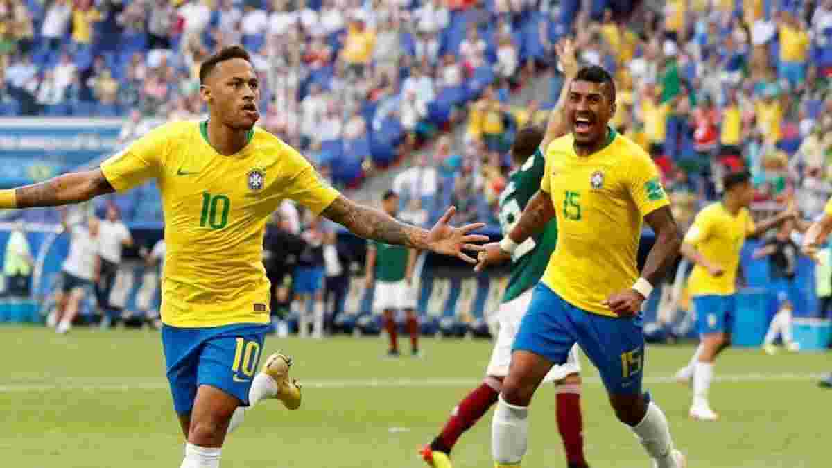 Гол Неймара в видеообзоре камбэка Бразилии в матче с Колумбией – 2:2